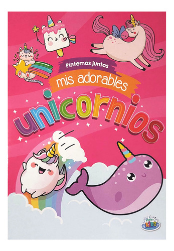 Libro Pintemos Juntos Mis Adorables Unicornios - Brainy Kids - Image 5