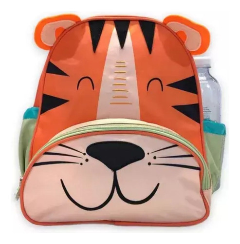 Mochila Espalda Jardin Tigre Jungle 12 Pulgadas Talbot Naranja Tigre - Image 3