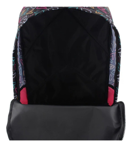 Mochila De Espalda Gatito 17 Pulgadas Wabro 11055 Negro Gatito - Image 5