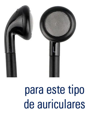 Gomitas Espuma Repuesto Auriculares Redondos 10 Pares Negro Negro - Imagen 5