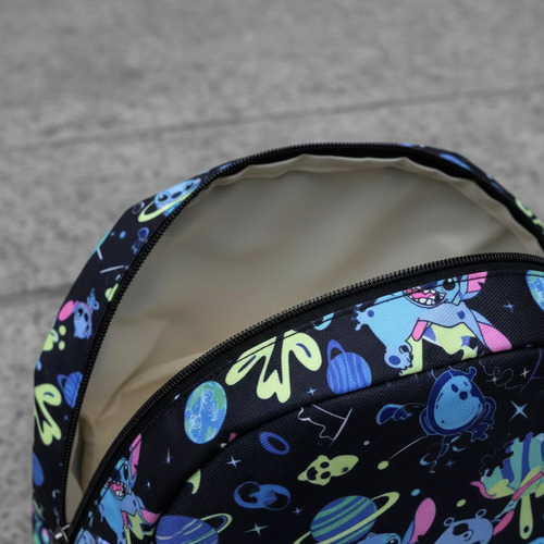 Mochila Espalda Stitch 16 Pulgadas 40cm Stich Negro Stitch - Image 7