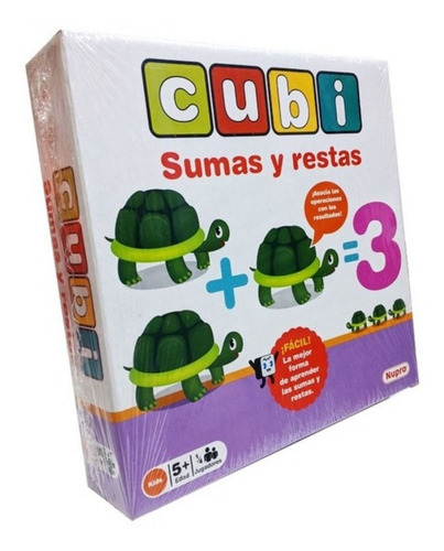 Juego Didactico Cubi Sumas Y Restas - Nupro - Image 4