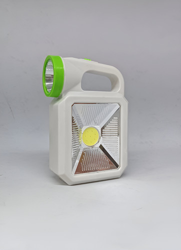 Linterna Led 2 Intensidades De Mano O Mesa Compacta Blanco Blanco