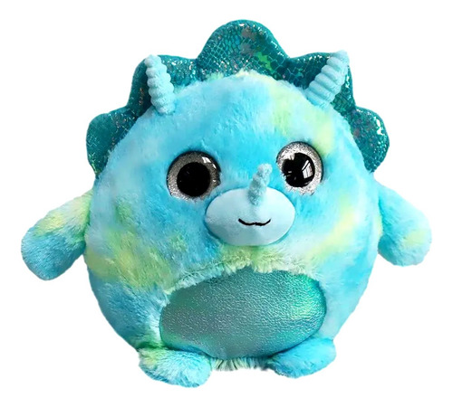 Peluche Animales Redondos Ojos Brillosos Kidz Time