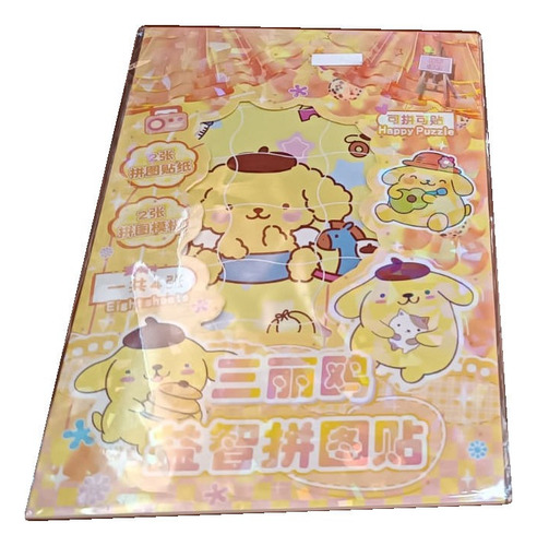 Puzzles Stickers Sanrio Pack De 2u De 18 Pzs Kuromi My Melod - Imagen 14