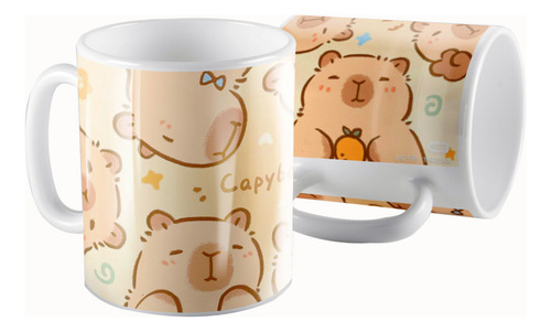 Taza De Ceramica Capybara Carpincho