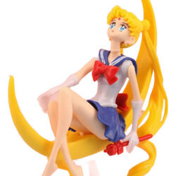 Sailor Moon Figura Sentada En La Luna