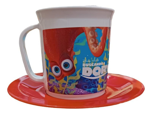 Taza Plastica Con Plato Buscando A Dory Nemo Disney Blanco Buscando A Dory - Image 3