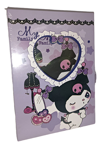 Diario Intimo Con Candado Hello Kitty O Kuromi En Caja Violeta Kuromi 25