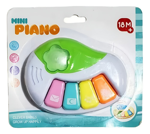 Mini Piano Musical Con Luz Para Bebes - Image 3