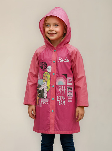 Piloto Impermeable Barbie Original Varios Talles Wabro