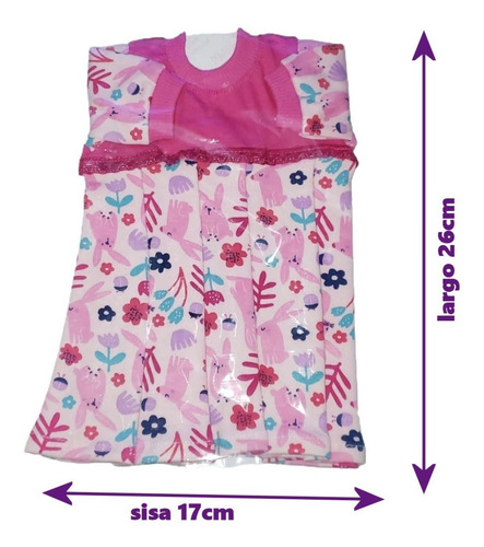 Ropa Para Bebé Bebote Grande 37 A 50cm Conjuntos Vestidos Vestido - Image 6