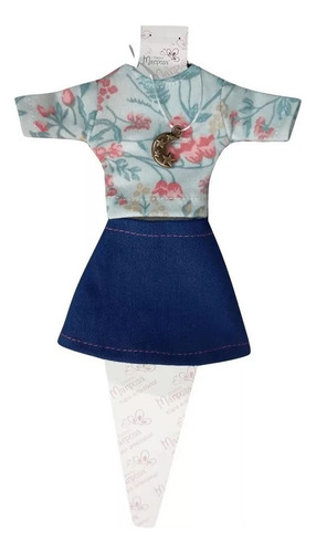 Ropa Para Muñeca De 29cm Sport Jean Remera Pollera Vestido - Imagen 19