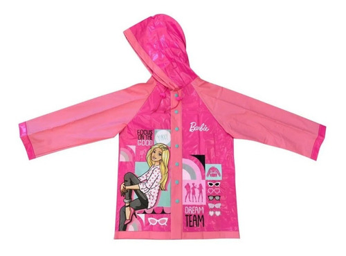 Piloto Impermeable Barbie Original Varios Talles Wabro - Imagen 6
