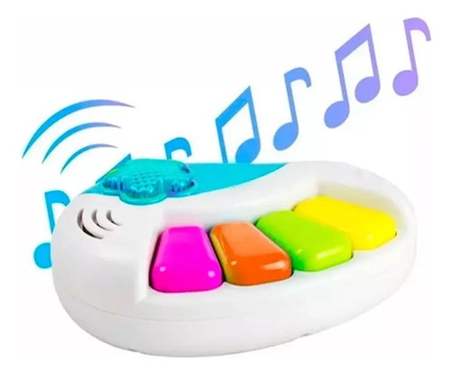 Mini Piano Musical Con Luz Para Bebes - Image 2