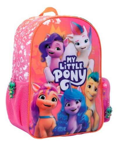 Mochila Espalda My Little Pony 16 Pulgadas Primaria Rosa Pony