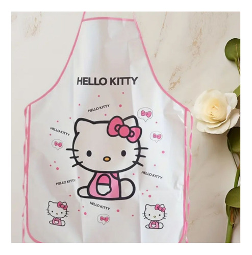 Delantal De Cocina Hello Kitty Rosa Hello Kitty - Imagen 3