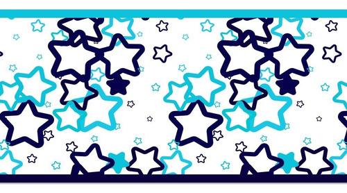 Mod-b15 Guardas Estrellas Autoadhesivas Decora Pared 10mts Varios - Image 3