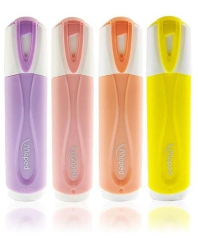 Resaltadores Pastel Maped X 4 Colores - Image 3