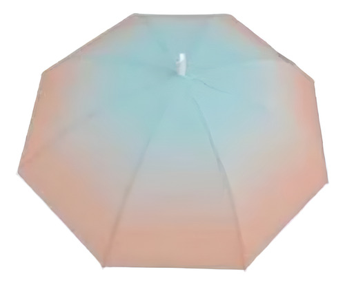 Paraguas Grande Colores Pastel En Degrade 120cm Colours