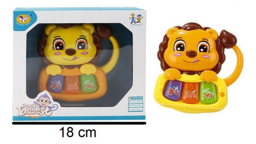 Leon Pianito Musical Para Bebes Jyftoys Amarillo - Image 4