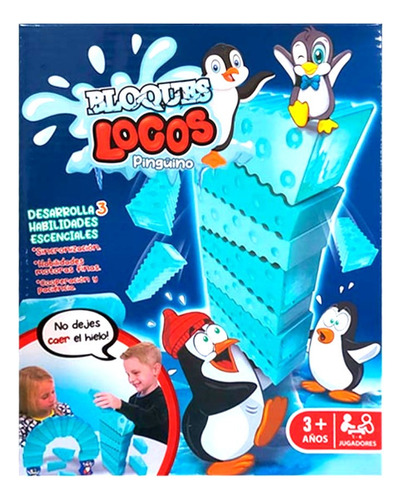 Juego Bloques Locos Pinguinos No Dejes Caer Torre Puente - Image 4