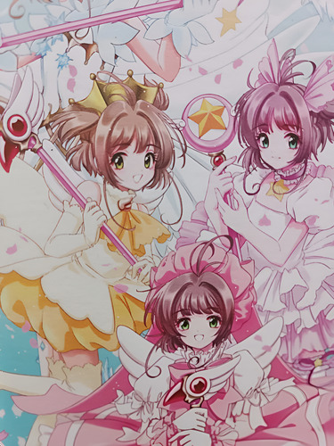 Cuaderno Sakura Card Captor Tapa Dura Acolchada Rosa - Image 4