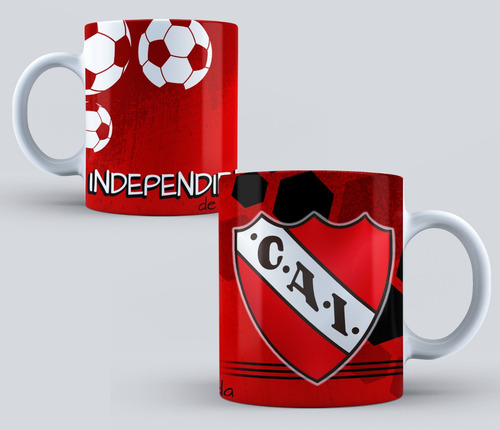 Taza Plastica Independiente Cai - 350ml Blanco