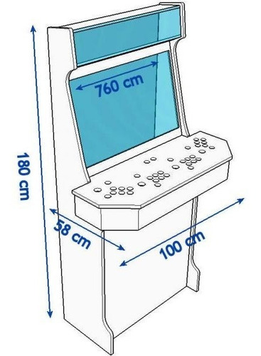 Mueble Arcade 32 Mod. Pie34 Miarcade Argentina - Image 3