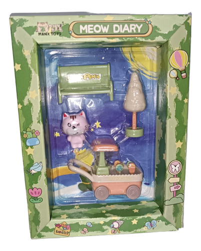 Meow Meow Set Carrito De Helados Gatito - Sweet Home Casita - Image 5