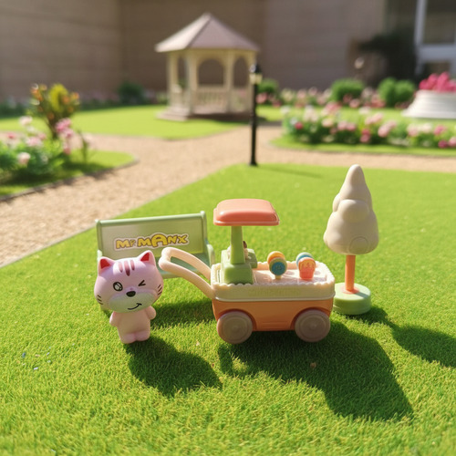 Meow Meow Set Carrito De Helados Gatito - Sweet Home Casita - Image 4
