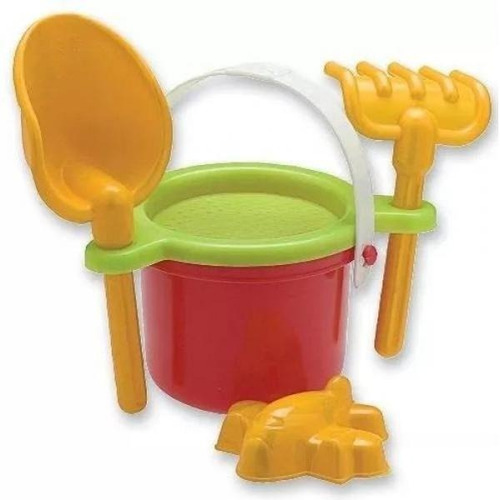 Set De Playa Duravit Balde Colador Pala Rastrillo Y Molde - Image 3