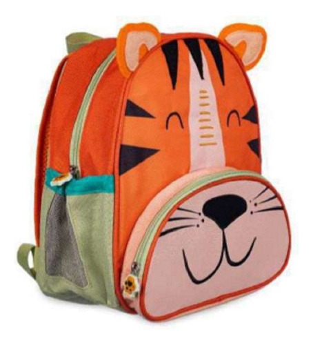 Mochila Espalda Jardin Tigre Jungle 12 Pulgadas Talbot Naranja Tigre