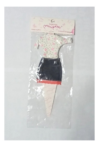 Ropa Para Muñeca De 29cm Sport Jean Remera Pollera Vestido - Imagen 24