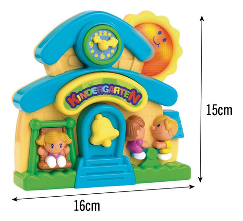 Juguete Mi Casita De Actividades Para Bebes Sonido Musica - Image 3