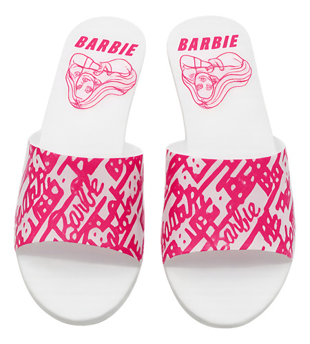 Set De Taquitos Barbie Zapatitos Para Nena Miniplay Blanco Unico