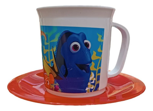 Taza Plastica Con Plato Buscando A Dory Nemo Disney Blanco Buscando A Dory - Image 4