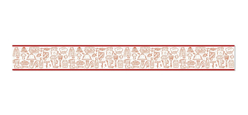 Mod-cocina Guardas Autoadhesivas Decora Pared 10mts Varios