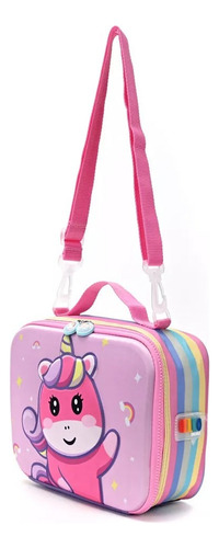 Lunchera Termica Termoformada Hello Kawaii Unicornio Rosa Unicornio Kawaii - Image 5