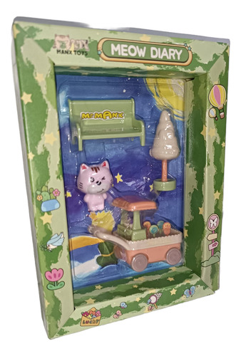 Meow Meow Set Carrito De Helados Gatito - Sweet Home Casita