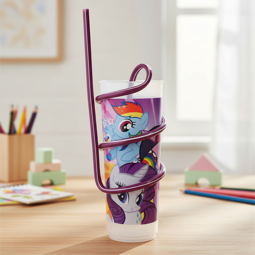 Vaso Con Sorbete My Little Pony Violeta