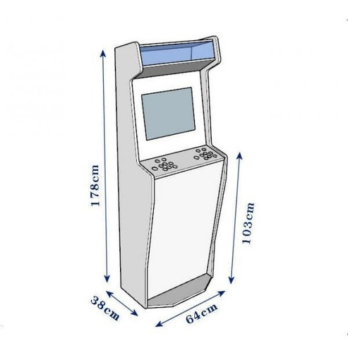 Mueble Arcade Pie Slim Mod. Pie13 Miarcade Argentina - Image 3
