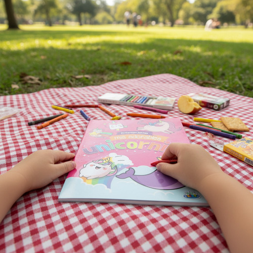 Libro Pintemos Juntos Mis Adorables Unicornios - Brainy Kids - Image 7