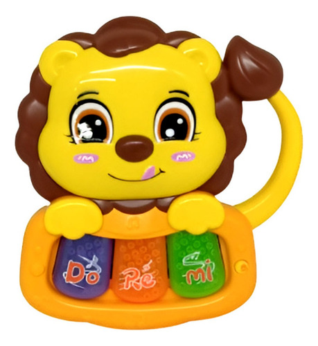 Leon Pianito Musical Para Bebes Jyftoys Amarillo - Image 3