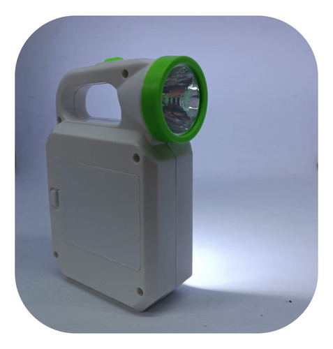 Linterna Led 2 Intensidades De Mano O Mesa Compacta Blanco Blanco - Imagen 7