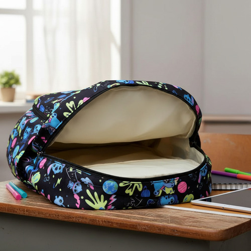 Mochila Espalda Stitch 16 Pulgadas 40cm Stich Negro Stitch - Image 8