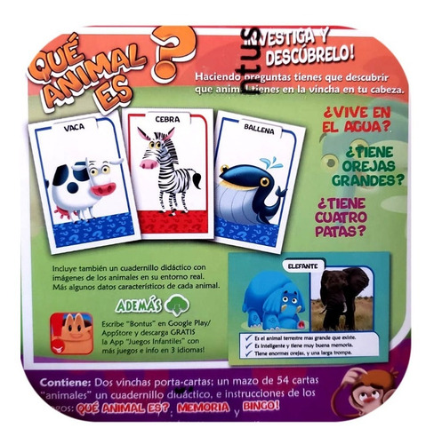 Juego Que Animal Es? Investiga Y Descubrelo Bontus - Image 3