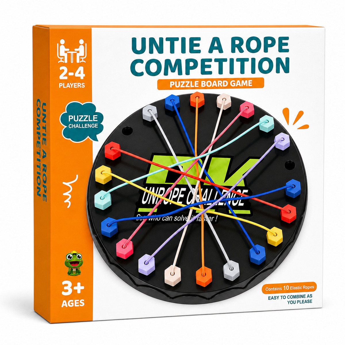 Juego De Mesa Desafio De Desatar Cuerdas Untie A Rope