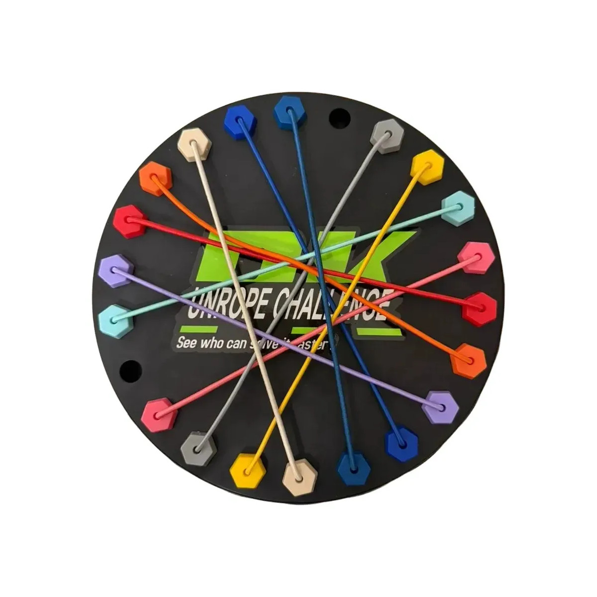 Juego De Mesa Desafio De Desatar Cuerdas Untie A Rope - Imagen 2